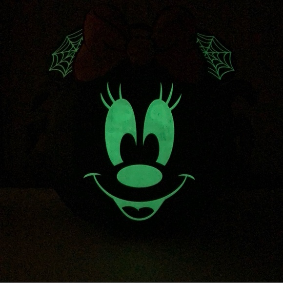 Loungefly Disney Minnie Mouse Spider Mini Backpack and Accordion Wallet - Picture 13 of 16